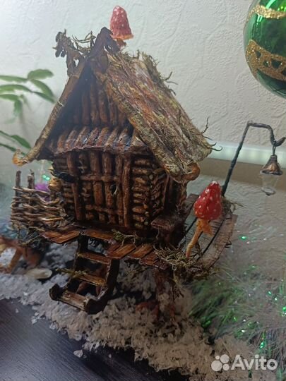 Ватные елочные игрушки#авторская работа#сказка