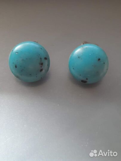 Винтажные клипсы и серьги