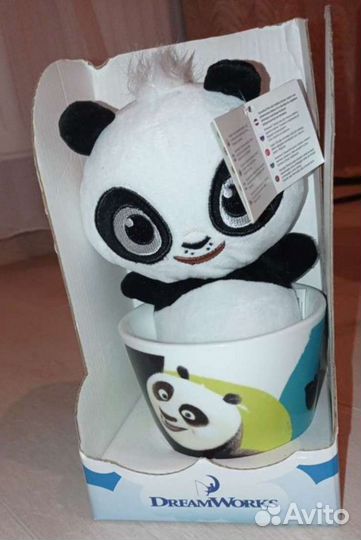 Мягкая игрушка с кружкой, 6 шт