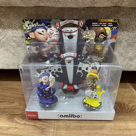 Amiibo Splatoon deep cut Shiver, Big man, Frye