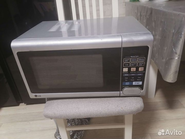 Микроволновая печь lg с грилем