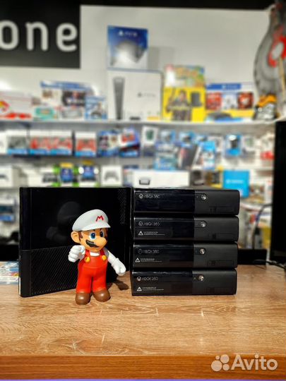 Xbox 360 E + 5 подарков + геймпад V2