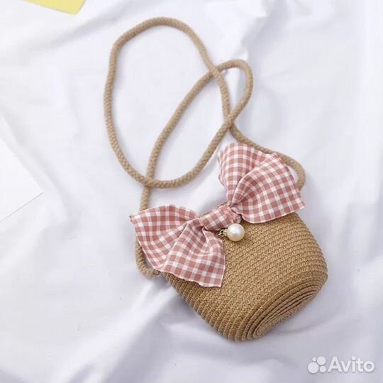 Комплект (шляпа и сумочка) для девочки, 48-52 см