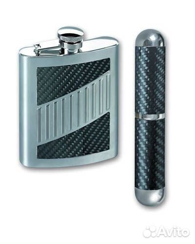 Набор с флягой + портсигар