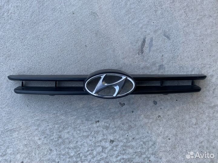 Решетка радиатора Хендай Атос