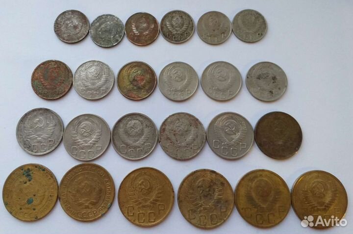 Монеты 1921-1957 года СССР