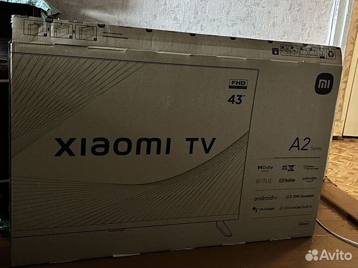 Телевизор xiaomi mi tv a2 43 FHG