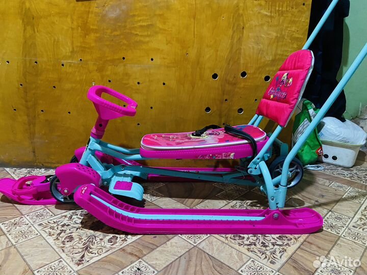 Снегокат Rush детский с колесами