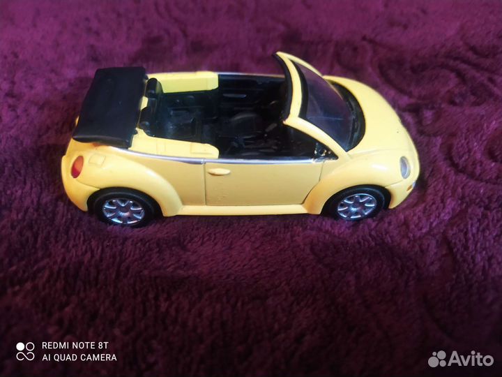 Volkswagen машинка металлическая