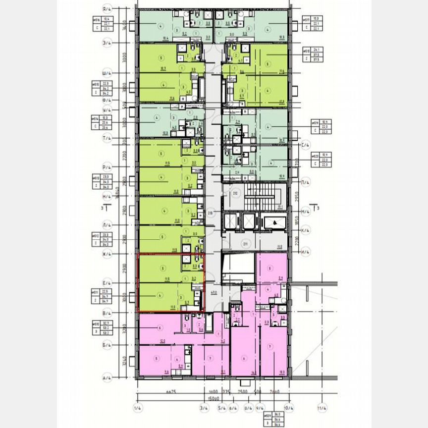 2-к. квартира, 34,7 м², 10/24 эт.