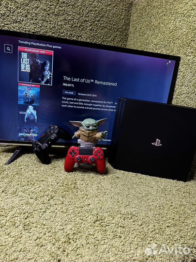 Sony playstation 4 pro FIFA23 + много игр