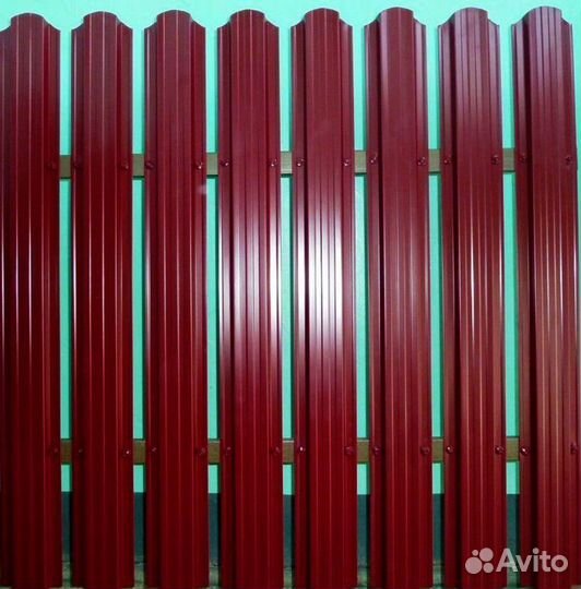 Забор из профнастила