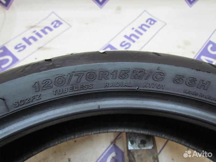 Мотошина Bridgestone Scooter SC2 120/70 R15 102M