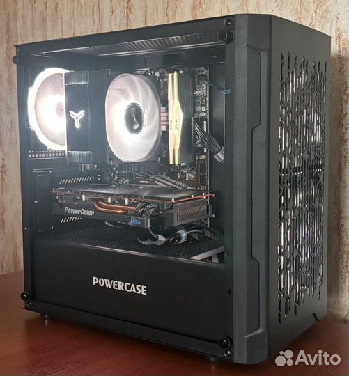 Игровой пк Ryzen 5 5500 + RX 5700 XT