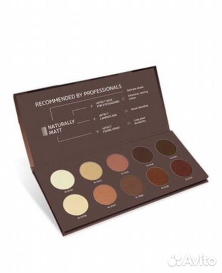 Палетка теней affect Naturally Matt