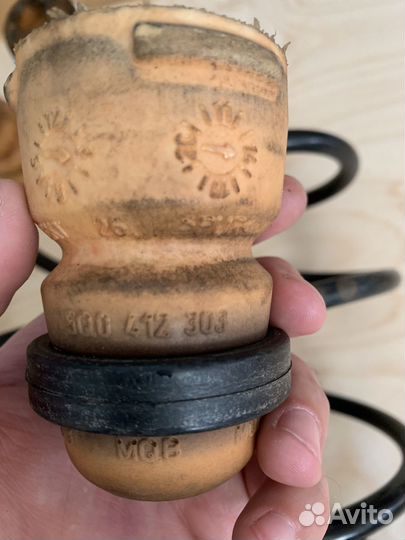 Передние пружины с отбойниками (зад/перед) ппд VAG