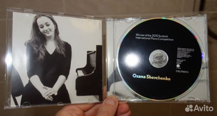 Audio CD Оксана Шевченко, Фортепиано