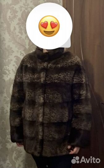 Шуба норковая поперечка