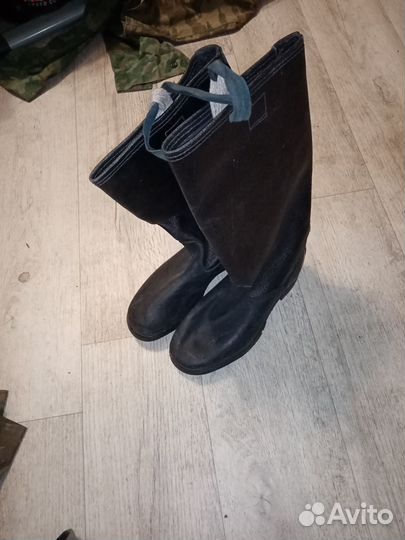 Сапоги кирзовые СССР солдатских 41р