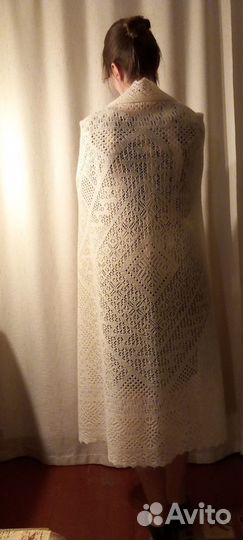 Пуховый платок новый