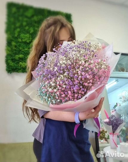 Букет гипсофила