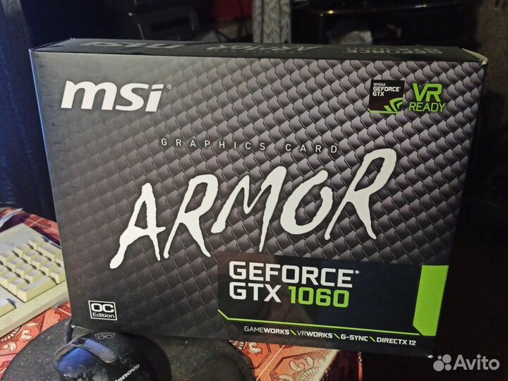 Видеокарта MSI gtx 1060 6gb