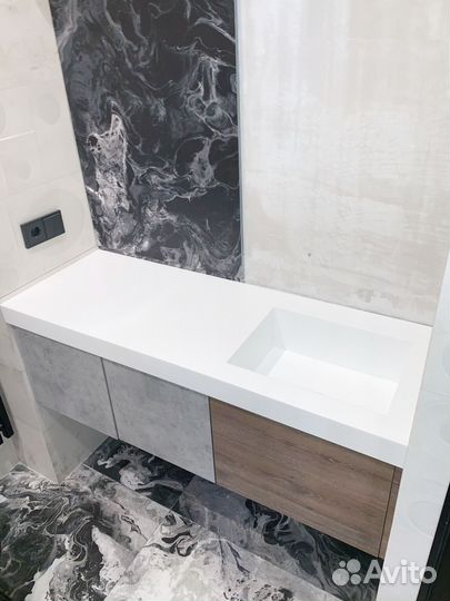 Столешница из акрилового камня