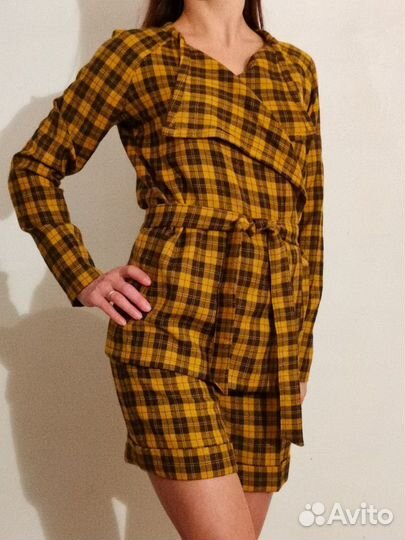 Костюм теплый шерстяной новый