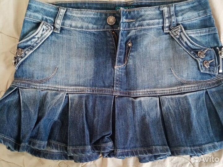 Джинсовая юбка