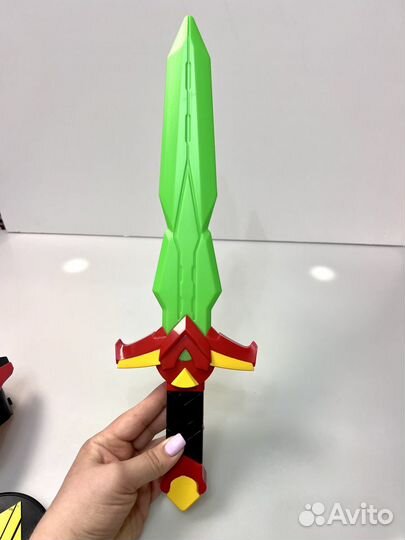 Игровой набор Power Players меч и перчатки Акселя