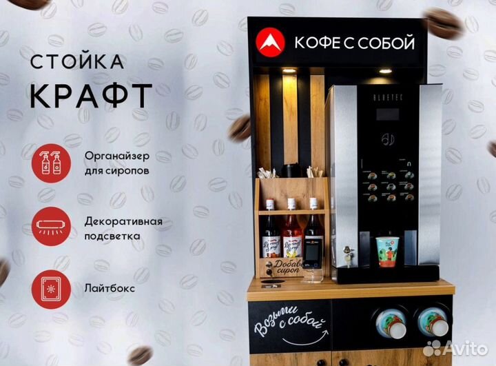 Кофейня самообслуживания White JL24