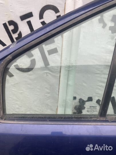 Форточка двери передней левой для Renault Scenic