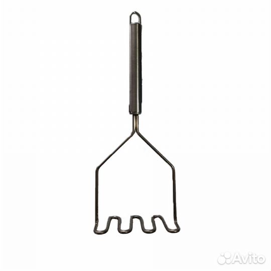 Толкушка металл зигзаг