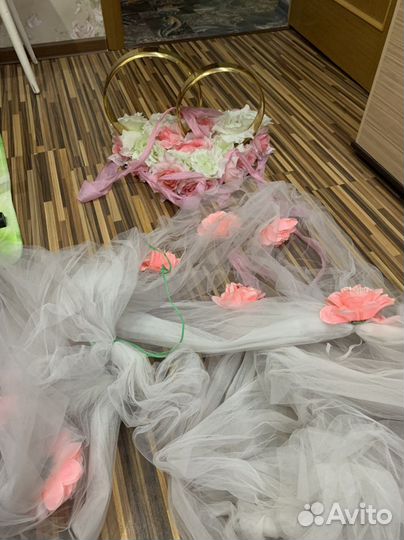 Свадебные кольца на авто