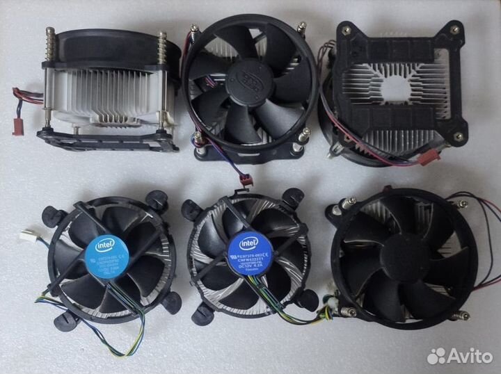 Кулеры 1155,1156,1151,1150 Б/У