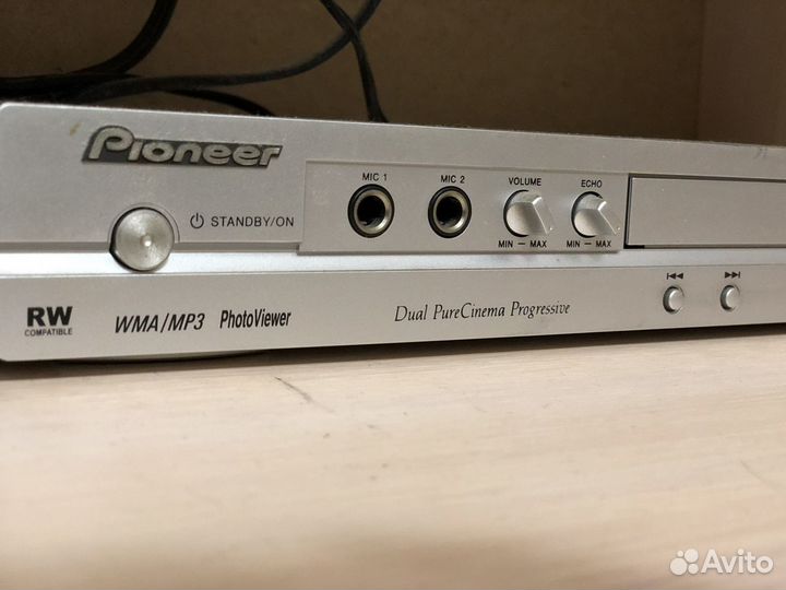 Dvd плеер pioneer dv-595k