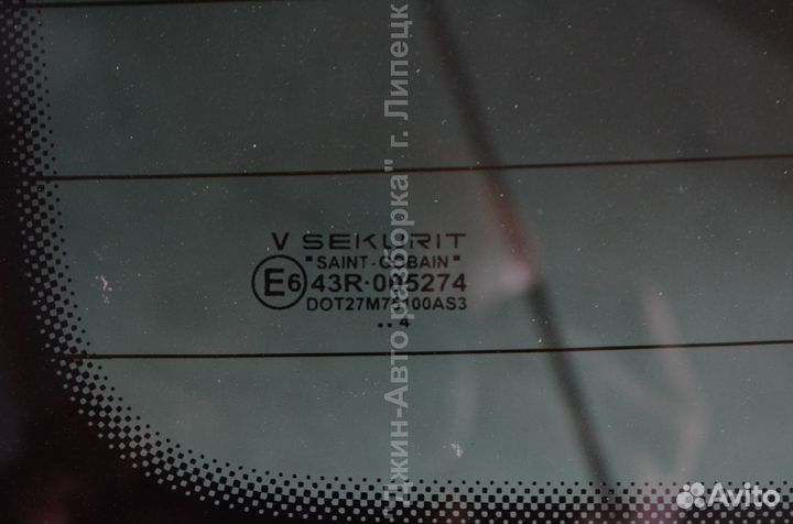 Стекло крышки багажника USA Touareg туарег