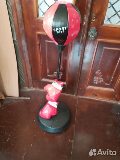 Боксерская груша напольная