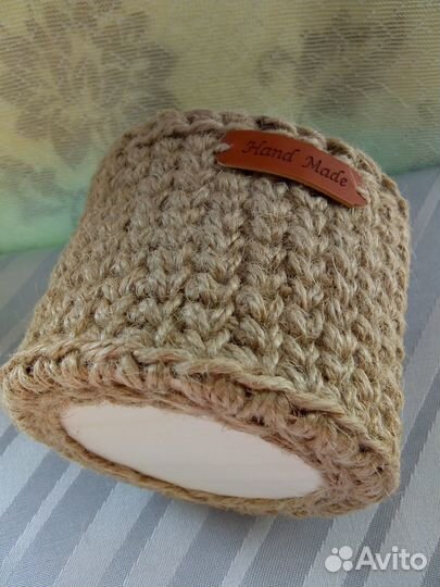 Корзина из джута для хранения