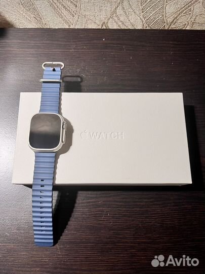 Apple watch ultra 2 49mm ocean band blue