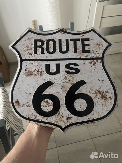 Дорожный знак сувенирный, металлический