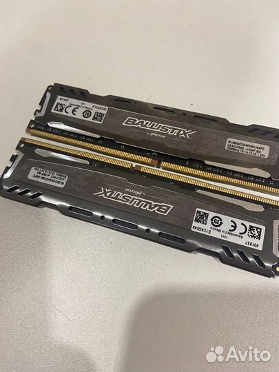 Оперативная память ddr4 crucial Ballistix Sport