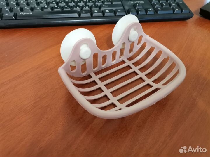 Мыльница пластиковая на присосках