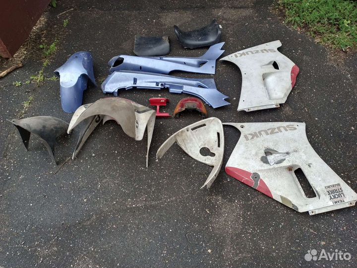 Пластик на спортбайк Suzuki