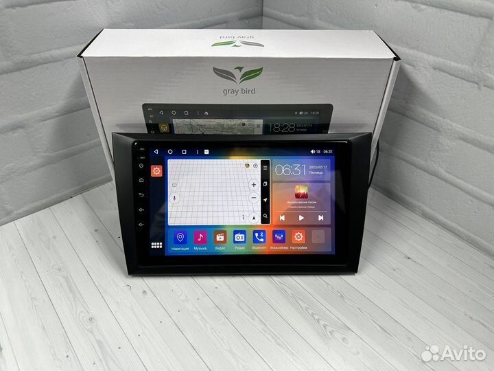 Магнитола андроид GrayBird Volkswagen Golf 6 4/64