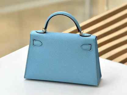 Сумка Hermes Kelly Mini Bleu Celeste, Москва