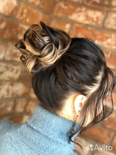 Образ в 4 руки, макияж+причёска