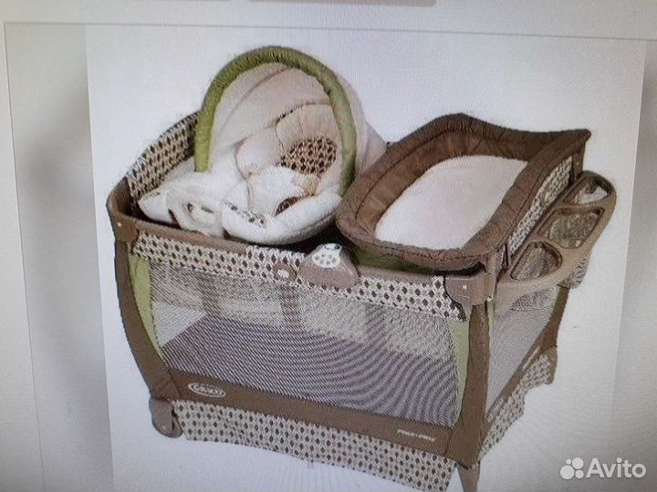 Манеж-кровать