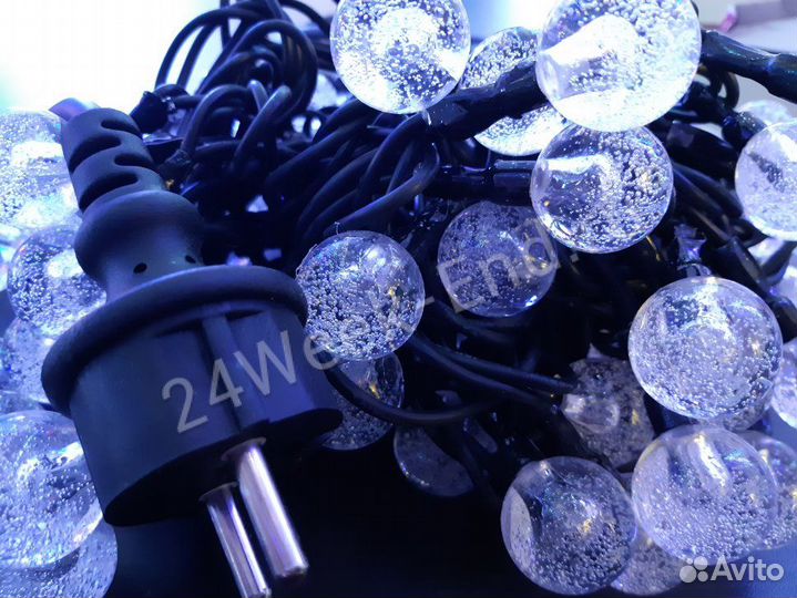 Гирлянда уличная морозостойкая 100 метров