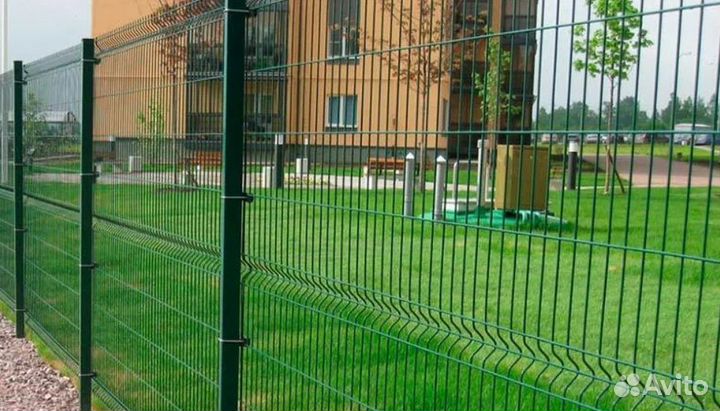 Забор металлический,ворота, калитки быстро
